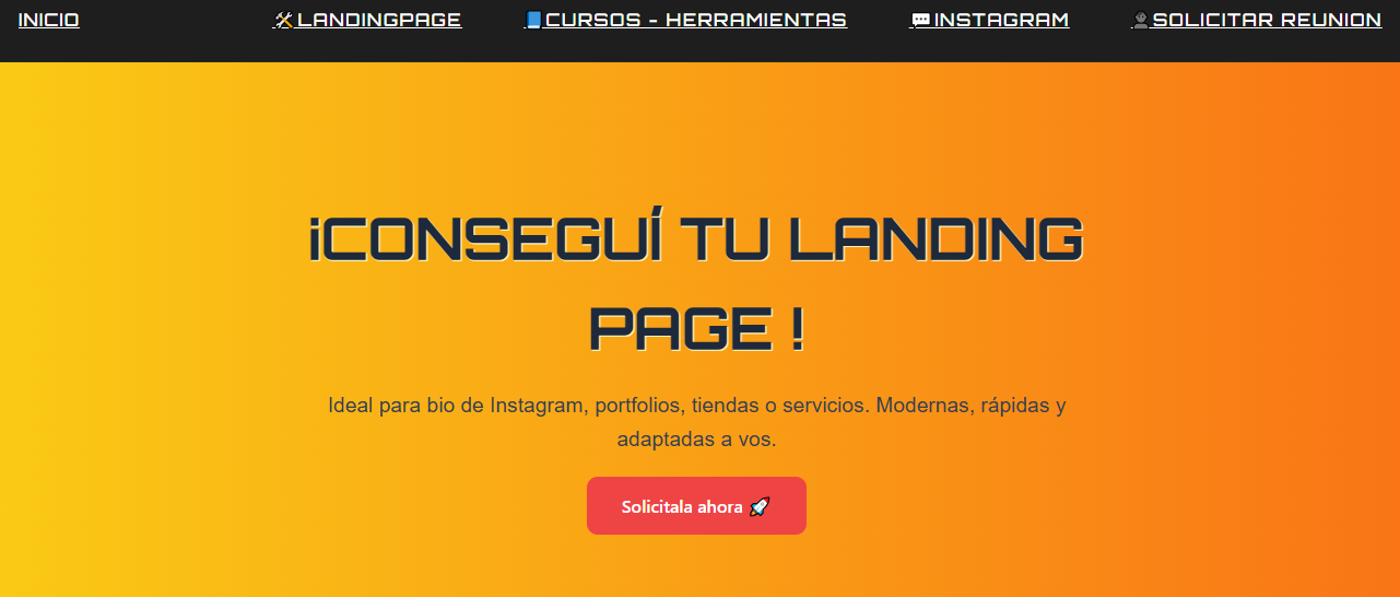 Ejemplo de landing 3