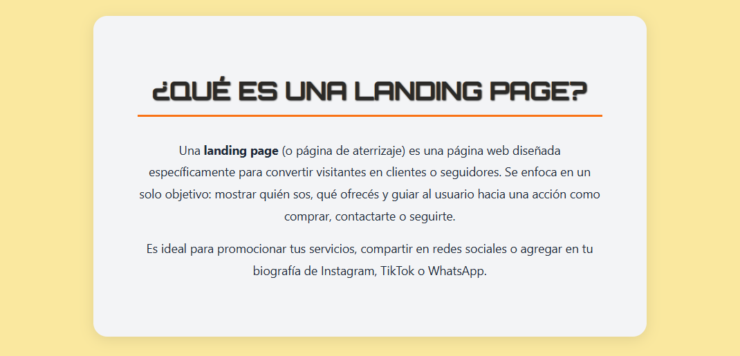 Ejemplo de landing 3